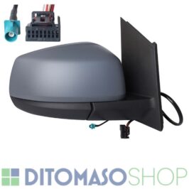 RETROVISORE DX ELETTRICO TERMICO PRIMED C/ANTENNA 5+1PIN PER VW CADDY 2021>