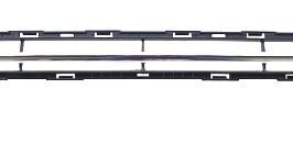 GRIGLIA PARAURTI ANTERIORE SUPERIORE C/PROFILO CROMATO PER FIAT 500 07/2015> OE 735642074