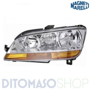 FARO DX 2H1-H7 C/MOTORINO ELETTRICO INDICATORE ARANCIO PER FIAT IDEA 12/2005-/MULTIPLA 06/2004-  MARELLI [OE 51708732]