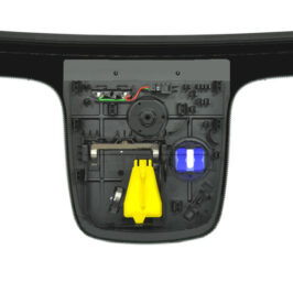 PARABREZZA VERDE ACUSTICO C/SENSORE+TELECAMERA TETTO PANORAMICO PER MERCEDES CLASSE B W246 11/2011-