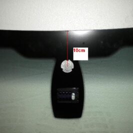 PARABREZZA COATIZZATO FASCIA GRIGIA+SENSORE+VIN BASETTA 10CM  PER BMW S3 E93 CABRIO 03/2007> OE 51317192985