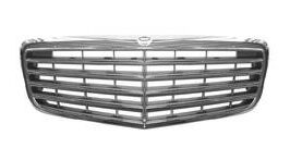 GRIGLIA RADIATORE CROMATA/ARGENTO PER MERCEDES CLASSE E W211 05/2006>04/2009 [OE A21188017837246]
