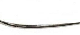 PROFILO MODANATURA DX PARAURTI ANTERIORE CROMATO PER MERCEDES CLASSE E W211 07/2002>04/2006 OE A2118852421