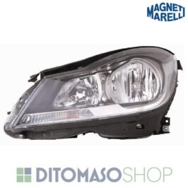 FARO SINISTRO 2H7 ANTRACITE C/MOTORINO PER MERCEDES CLASSE C W204 01/2011> MARELLI OE A2048209559