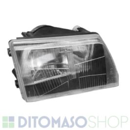 FARO DESTRO H4-R2 PARABOLA NERA ELETTRICO PER FIAT 500 09/1992> OE 7663078