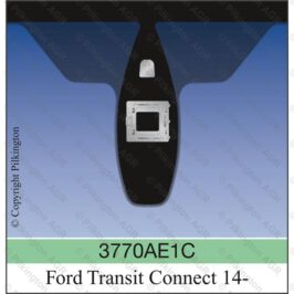 PARABREZZA INCAPSULATO VERDE EMERGENCY CYSTEM+ BASETTA LISCIA PER FORD CONNECT 01/2013> OE 1836102