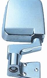 RETROVISORE DX MANUALE CROMATO PER JEEP WRANGLER 1987>1996