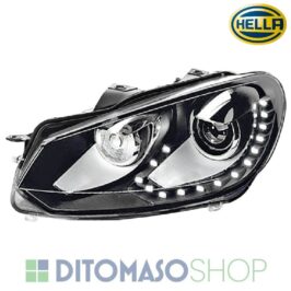 FARO SX BIXENO AFS +DRL A LED PER VW GOLF 6 01/2009>  HELLA  [OE 5K1941751D]