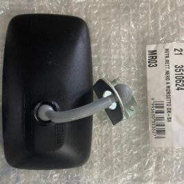 RETROVISORE RETTANGOLARE NERO A MORSETTO DX/SX UNIVERSALE