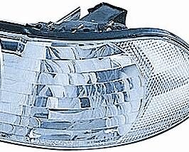 FANALINO ANTERIORE SX BIANCO PER BMW S7 E38 09/1998>12/2000