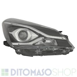 FARO DX NERO C/DRL A LED PER TOYOTA YARIS 04/2017> OE 811300DK10