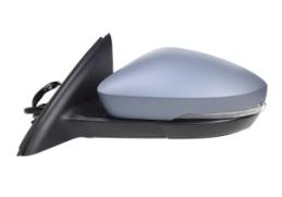RETROVISORE DX ELETTRICO TERMICO C/LUCCIOLA 6PIN PRIMERIZZATO PER SKODA OCTAVIA 03/2013>