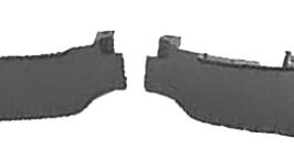 SPOILER DX+SX PARAURTI ANTERIORE PER SMART FORTWO 07/2014> OE A4538852500