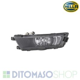 FENDINEBBIA SINISTRO NERO C/DRL PER SKODA RAPID 05/2015> HELLA OE 5JA941699B