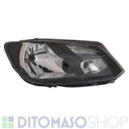 FARO DESTRO H4 DRL BORDO INTERNO NERO PER VW CADDY 06/13> OE 2K5941006B