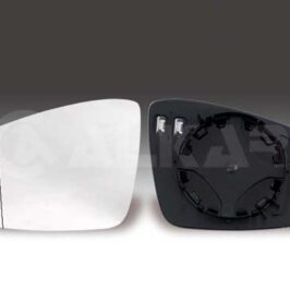 VETRO SPECCHIO SX TERMICO ASF C/PIASTRA PER VW POLO 09/2009>12/2017