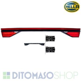 FANALE POSTERIORE CENTRALE A LED C/FACIA SCURA 6PIN PER AUDI A8 01/2017> HELLA OE 4N0945095K