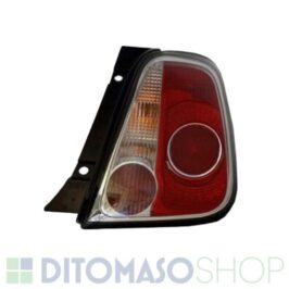 FANALE POSTERIORE DESTRO BORDO NERO PER FIAT 500 01/2010> OE 51934476