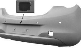 PARAURTI POSTERIORE PRIMED C/4 SENSORI+CAMERA PER OPEL CORSA E 01/2014> TUV [OE 13472520]