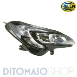 FARO DX 2H7 DRL-LED C/MOTORINO ELETTRICO PER OPEL CORSA E 01/2014> HELLA [OE 1216861]