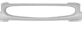 CORNICE GRIGLIA RADIATORE PRIMED PER FORD TRANSIT 08/1994>05/2000 OE 1669249