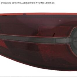FANALE POSTERIORE SX ESTERNO A LED PER MAZDA 3 4 PORTE 01/2019> OE B0J851160A