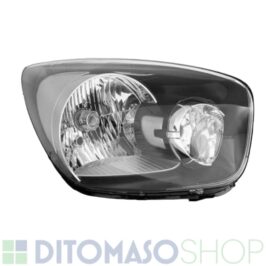 FARO DESTRO H4 NERO ELETTRICO PER KIA PICANTO 01/2011> OE 921021Y010