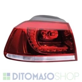 FANALE POSTERIORE SX ESTERNO A LED PER VW GOLF 6 GTI-GTD 01/2009> [OE 5KO945095K]