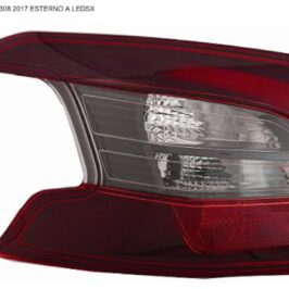FANALE POSTERIORE SX ESTERNO A LED PER PEUGEOT 308 04/2017> [OE 9823728680]