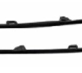 KIT MODANATURE GRIGLIA RADIATORE NERE LUCIDE PER RENAULT CLIO 07/2023> OE 960100160R