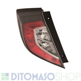 FANALE POSTERIORE SINISTRO ESTERNO A LED PER HONDA CIVIC 5 PORTE 01/2016> OE 33550TGLG01