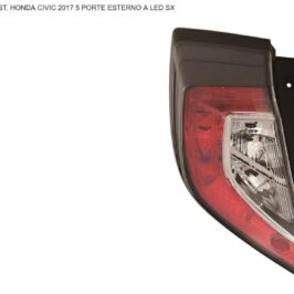 FANALE POSTERIORE SX ESTERNO A LED PER HONDA CIVIC 5 PORTE 01/2016> [OE 33550TGLG01]