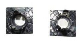 KIT SUPPORTI SENSORI DX+SX PARK ASSIST PARAURTI POSTERIORE PER BMW SERIE 5 G30-G31 01/2016> OE 51127475623