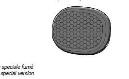 CATADIOTTRO LATERALE DX-SX FUME' PER CITROEN AMI 01/2024> FIAT TOPOLINO 01/2024> OE 9851161680