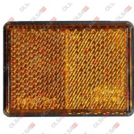 CATADIOTTRO 63X51 MM ADESIVO ARANCIO