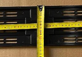 PORTATARGA PLASTICA POST. EUROPEO