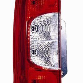 FANALE POSTERIORE DX BIANCO ROSSO PER FIAT FIORINO-QUBO-PER CITROEN NEMO-PER PEUGEOT BIPPER 2 PORTE [OE 1353205080]