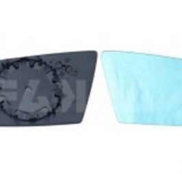 VETRO SPECCHIO DX AZZURRATO C/PIASTRA ASF PER BMW S5 E60 2003>-S6 E63 01/2004>