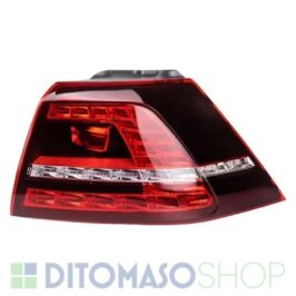 FANALE POSTERIORE DX ESTERNO BIANCO/ROSSO A LED PER VW GOLF 7 GTI-GTD 10/2012>  [OE 5G0945208]