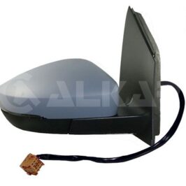 RETROVISORE DX ELETTRICO TERMICO PRIMERIZZATO+LUCCIOLA 6PIN PER VW POLO 3/5PORTE 09/2009>12/2017 SPINOTTO QUADRATO SU 3 FILE