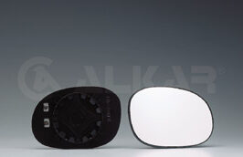 VETRO SPECCHIO DX C/PIASTRA PER PEUGEOT 206 08/1998>