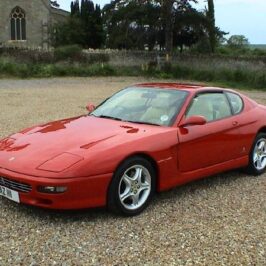 PARABREZZA VERDE PER FERRARI 456 GT COUPE' 1992> EC 3119AGN