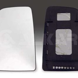 VETRO SPECCHIO SX SUPERIORE C/PIASTRA ATTACCO RETTANGOLARE PER MERCEDES SPRINTER W906 04/2006-/PER VW LT-KRAFTER 04/2006-