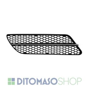 GRIGLIA DX PARAURTI ANTERIORE C/MODANATURA SATINATA PER ALFA ROMEO 147 12/2004> OE 156075732