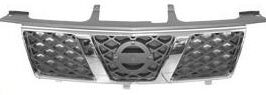 GRIGLIA RADIATORE CROMATA-GRIGIA PER NISSAN X-TRAIL 01/2005>05/2007 TUV [OE 62310EQ303]