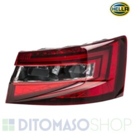 FANALE POSTERIORE DX ESTERNO A LED PER SKODA SUPERB BERLINA 01/2015> HELLA [OE 3V5945712]