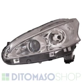 FARO SINISTRO 2H7 C/LENTE +LED+MOTORINO 208 01/2012> VALEO OE 1608206580