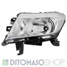 FARO SINISTRO H4 ELETTRICO CROMATO PER NISSAN NAVARA 01/2015> OE 260604KHOB