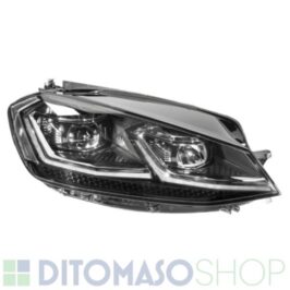 FARO DESTRO FULL LED FBL CORN DRL SILVER PER VW GOLF 7 11/2016> OE 5GG941036
