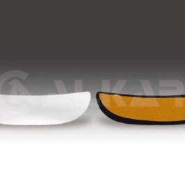 VETRO SPECCHIO SX INFERIORE C/PIASTRA PER FORD TRANSIT 08/1994>05/2000